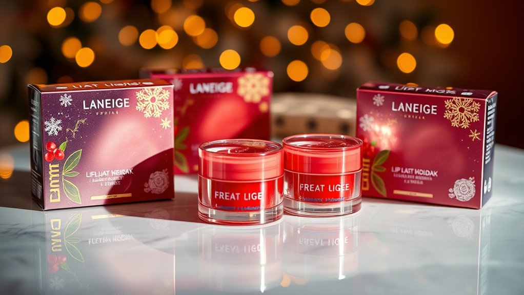 holiday lip mask sets