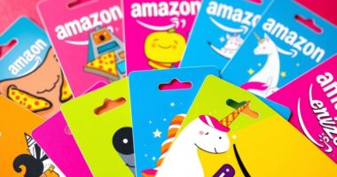 humorous amazon gift card designs