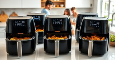 large family air fryers