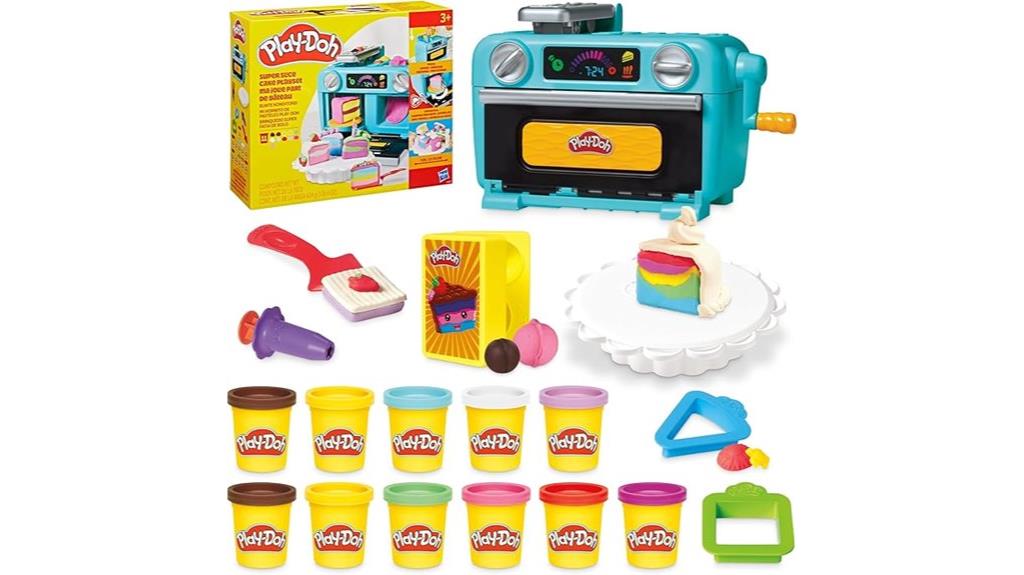 play doh cake decorating set