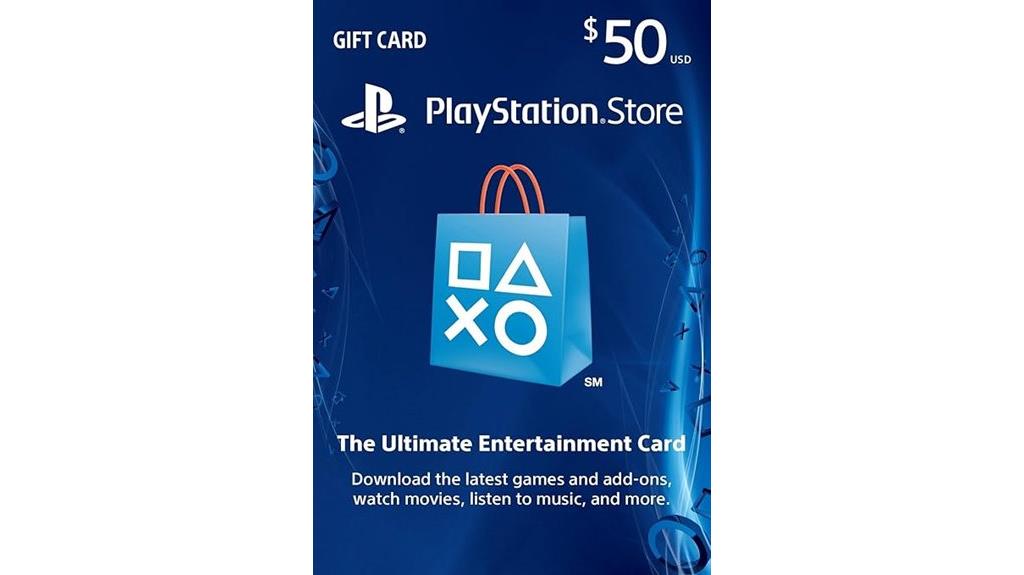 playstation network card
