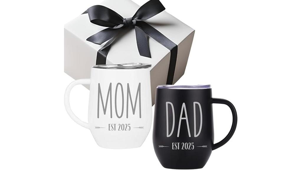 pregnancy coffee tumbler gift