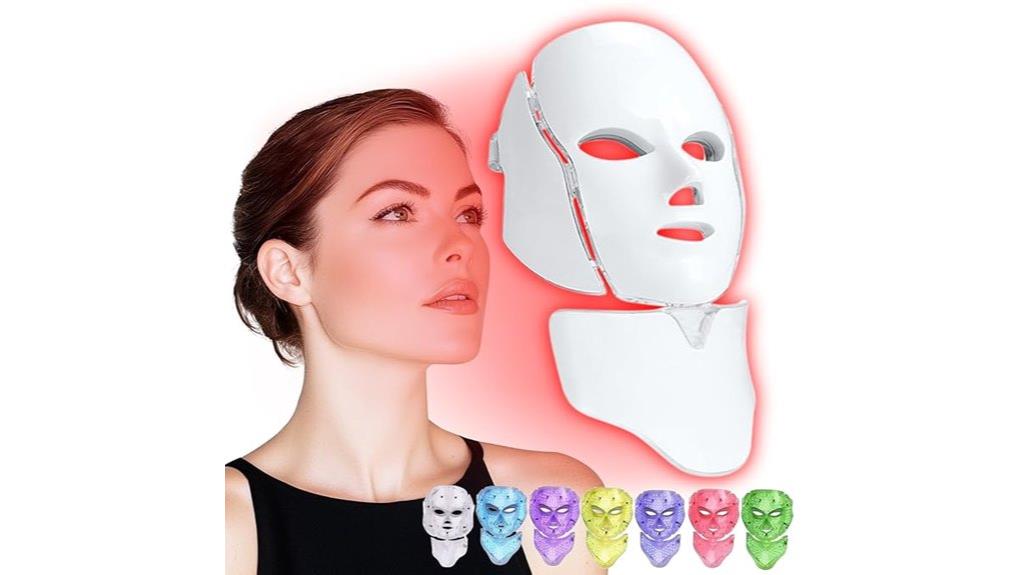red light therapy mask