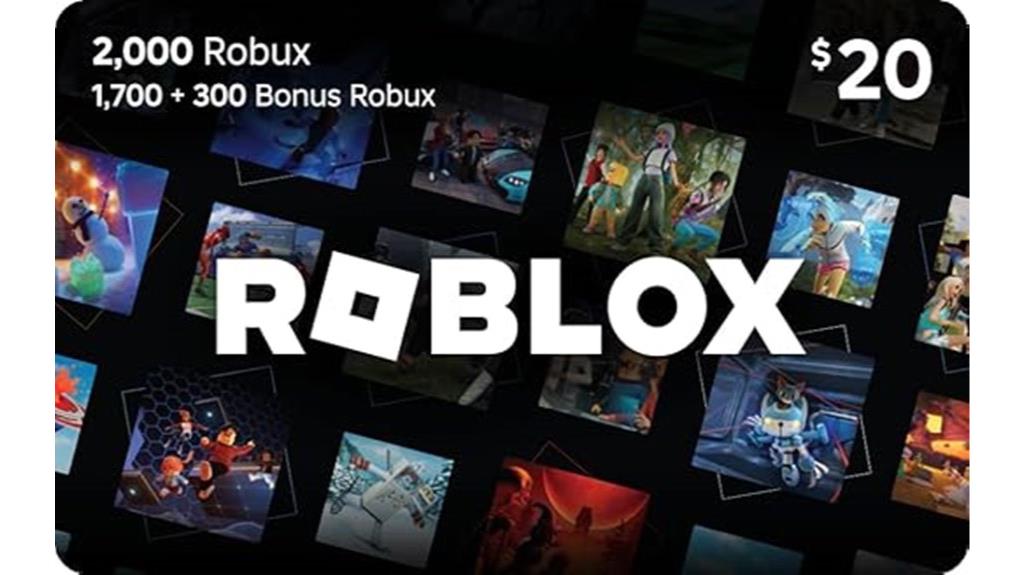roblox 2000 robux gift