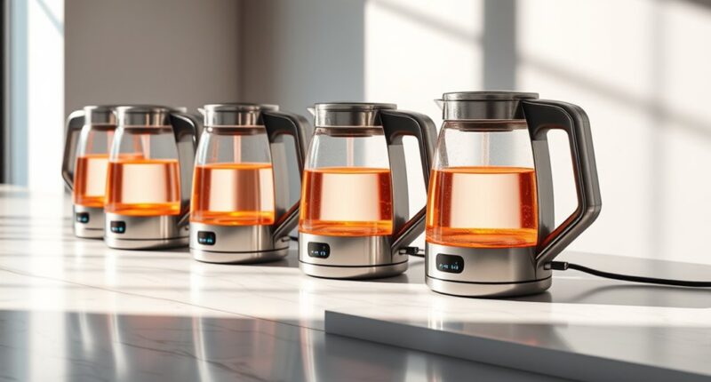 top electric kettles with temperature control