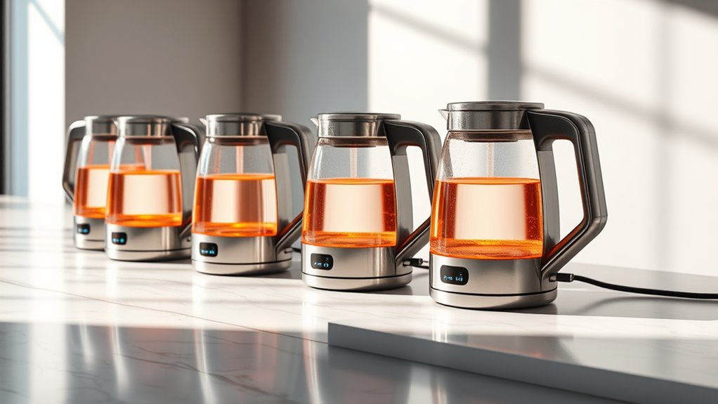 top electric kettles with temperature control