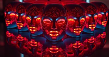 top rated red light masks
