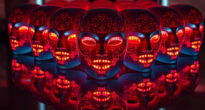 top rated red light masks