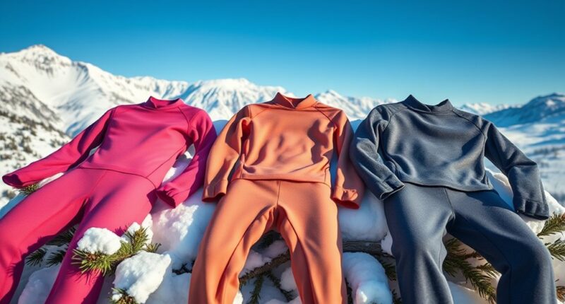 top ski thermal wear