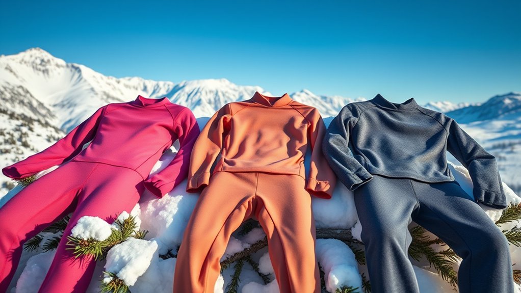 top ski thermal wear