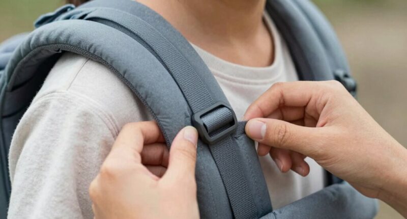 adjust straps for back pain