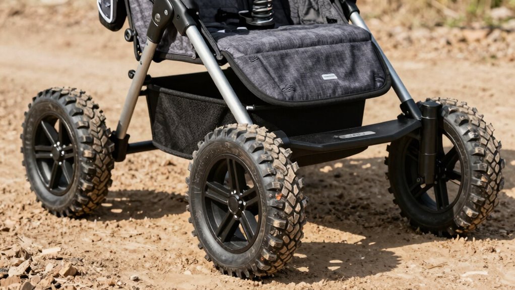 all terrain stroller features