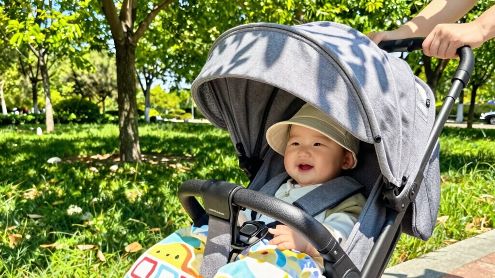 baby stroller summer safety