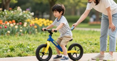 balance bikes prevent falls