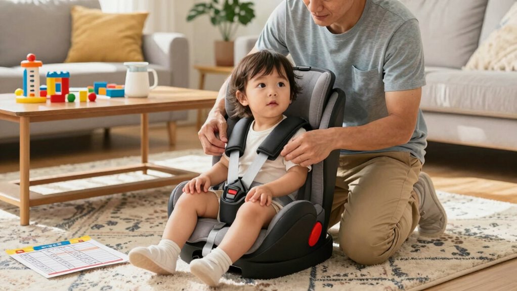 checklist for booster seat