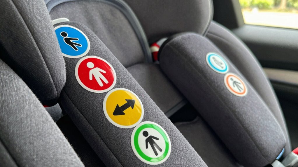 deciphering car seat labels
