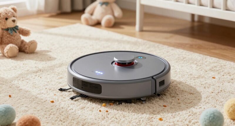 family friendly robot vacuum features