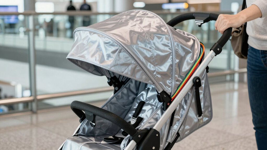 gate check stroller procedures