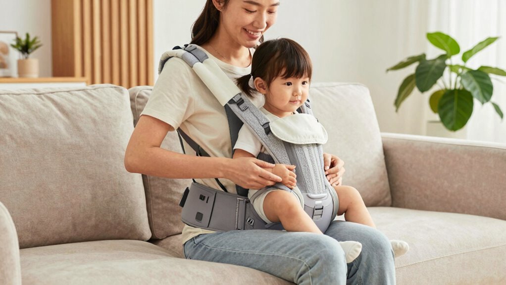 hip friendly ergonomic carrier guidelines