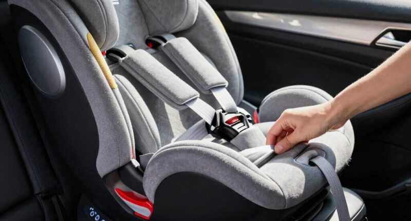 incorrect seat installation method