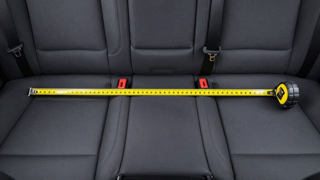 measure seat width accurately