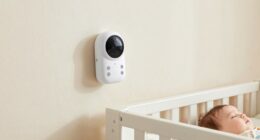 optimal baby monitor angle