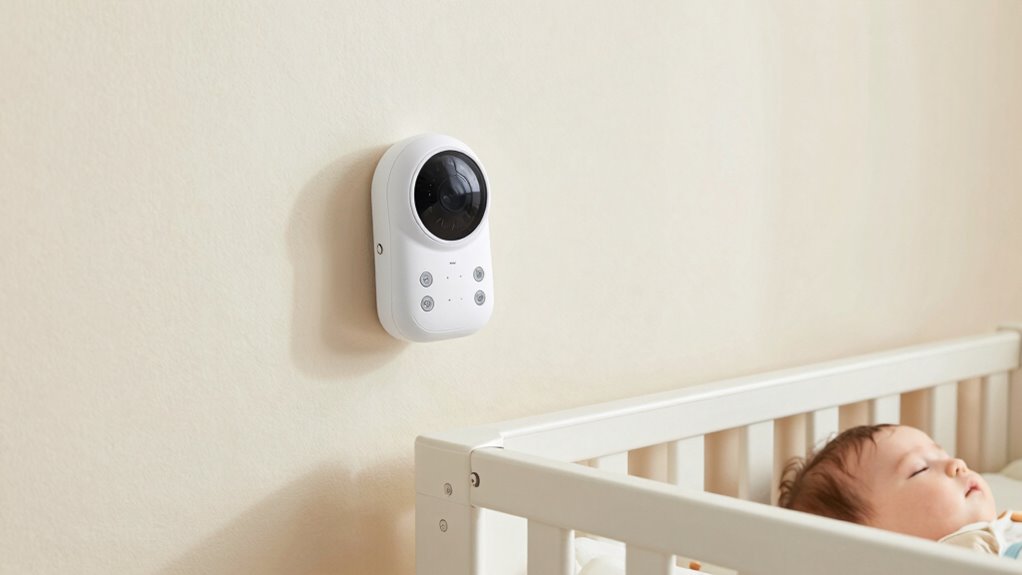 optimal baby monitor angle