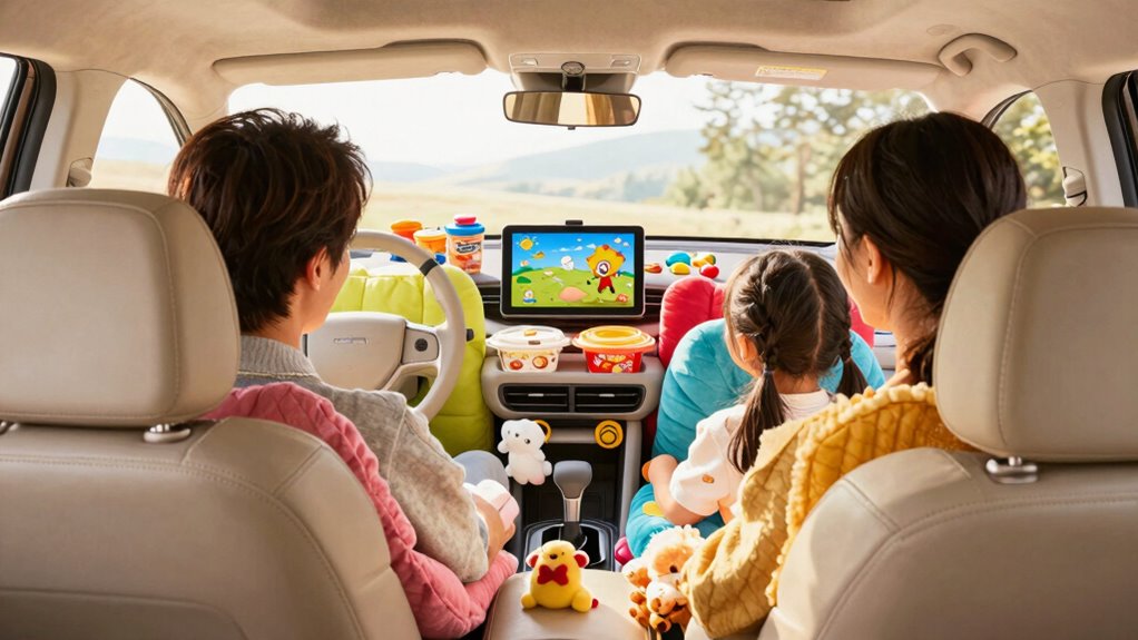 pack snacks and entertainment