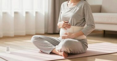 post cesarean exercise guidelines