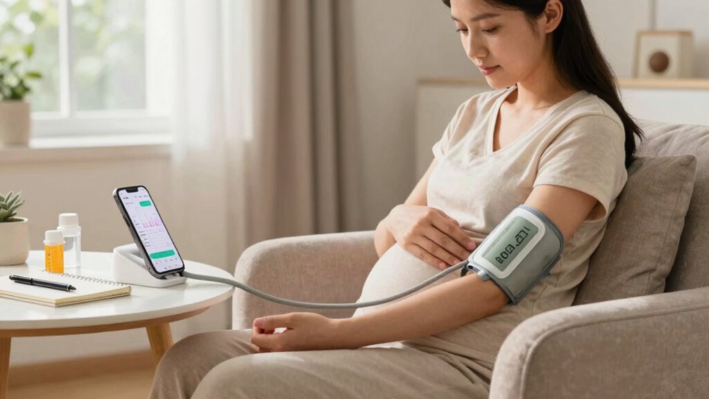 pregnancy blood pressure monitoring