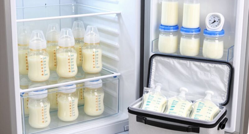proper breast milk storage