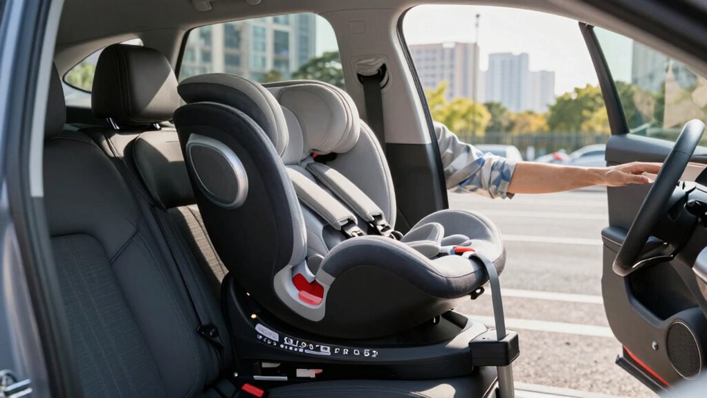 proper rotating seat installation