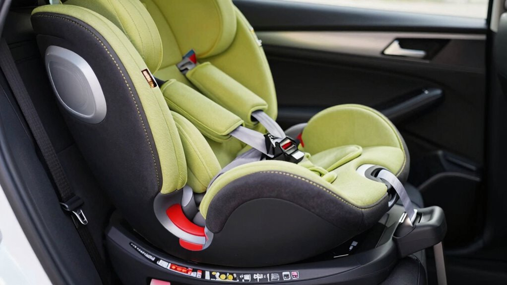 secure and correct car seat
