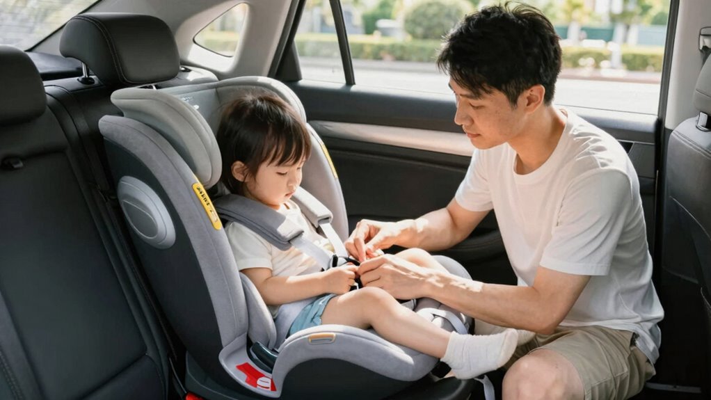 secure proper booster seat installation