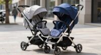 selecting optimal double stroller layout