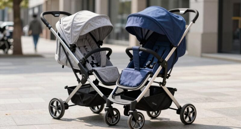 selecting optimal double stroller layout