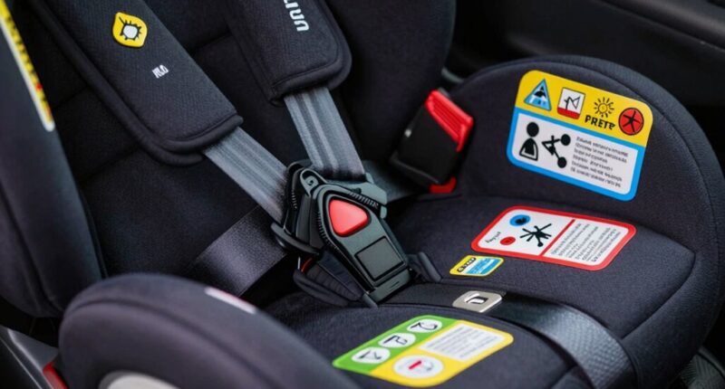 understanding car seat stickers