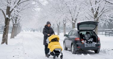 winter stroller safety guidelines