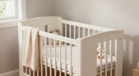 compact comfortable baby cribs