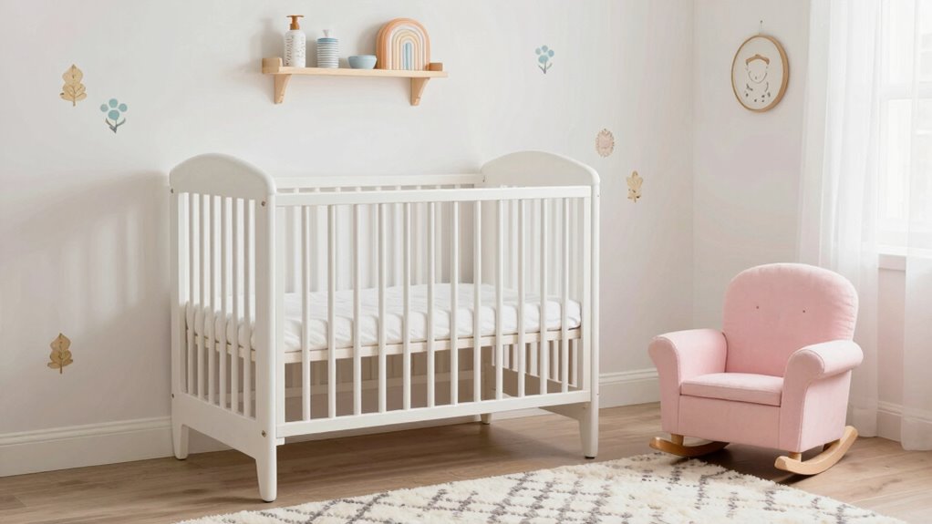 compact cribs for small nurseries