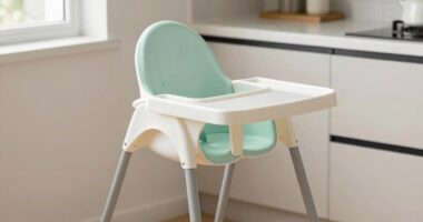 compact space saving high chairs