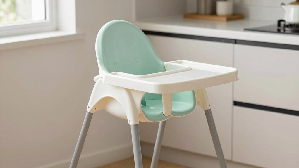 compact space saving high chairs