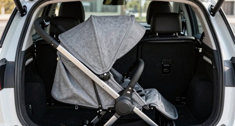 compact strollers for small cars