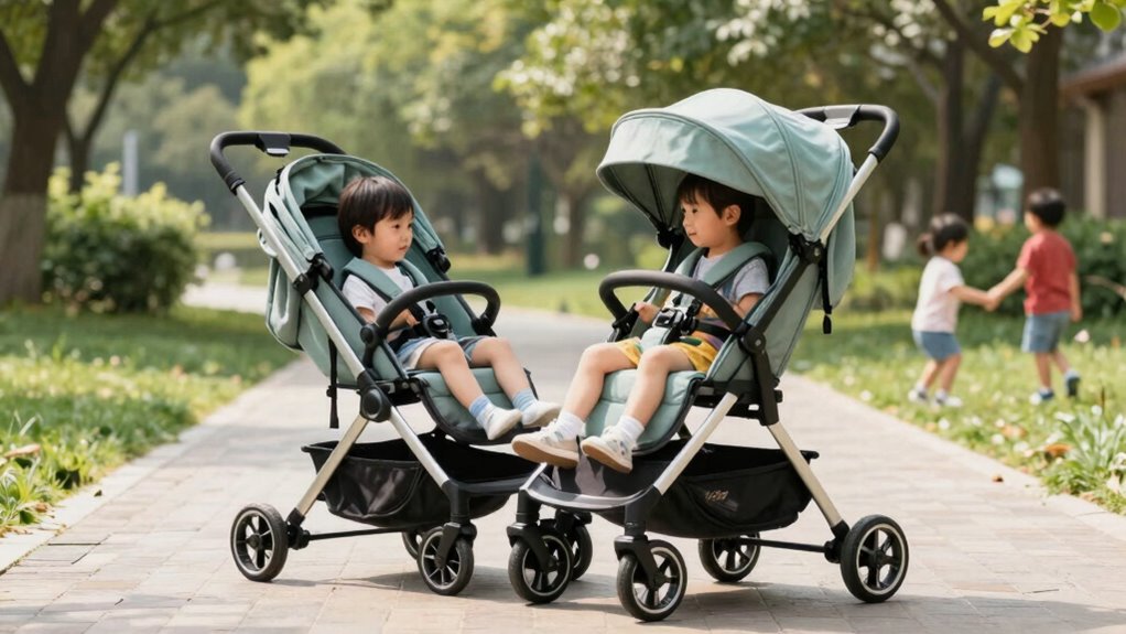 dual age stroller considerations