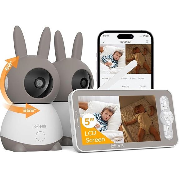 dual camera baby monitor