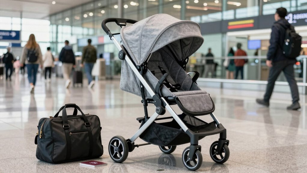 lightweight compact travel stroller
