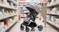 narrow aisle stroller picks