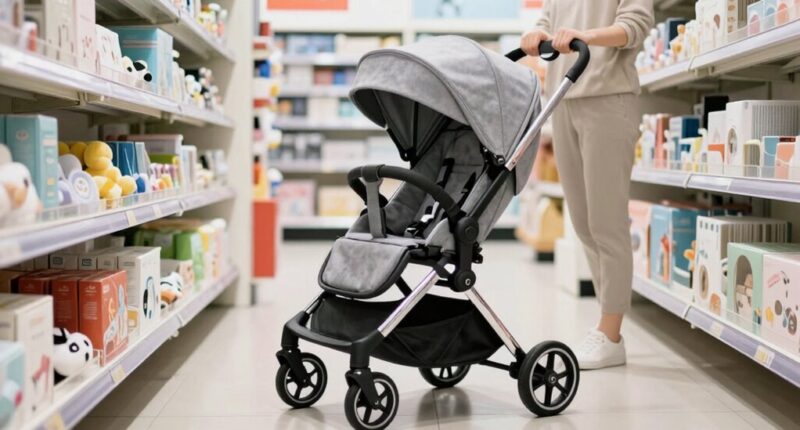 narrow aisle stroller picks