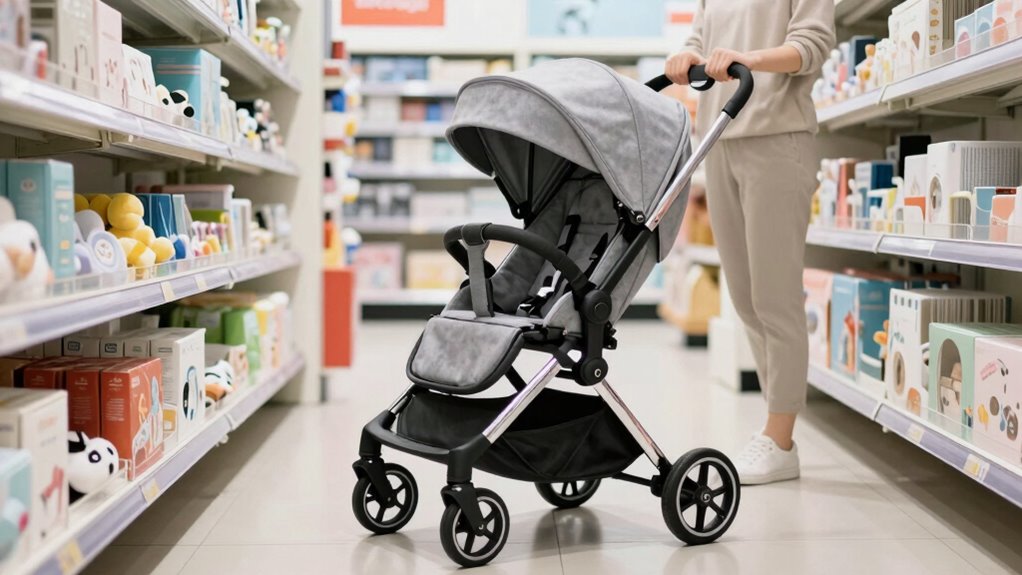 narrow aisle stroller picks