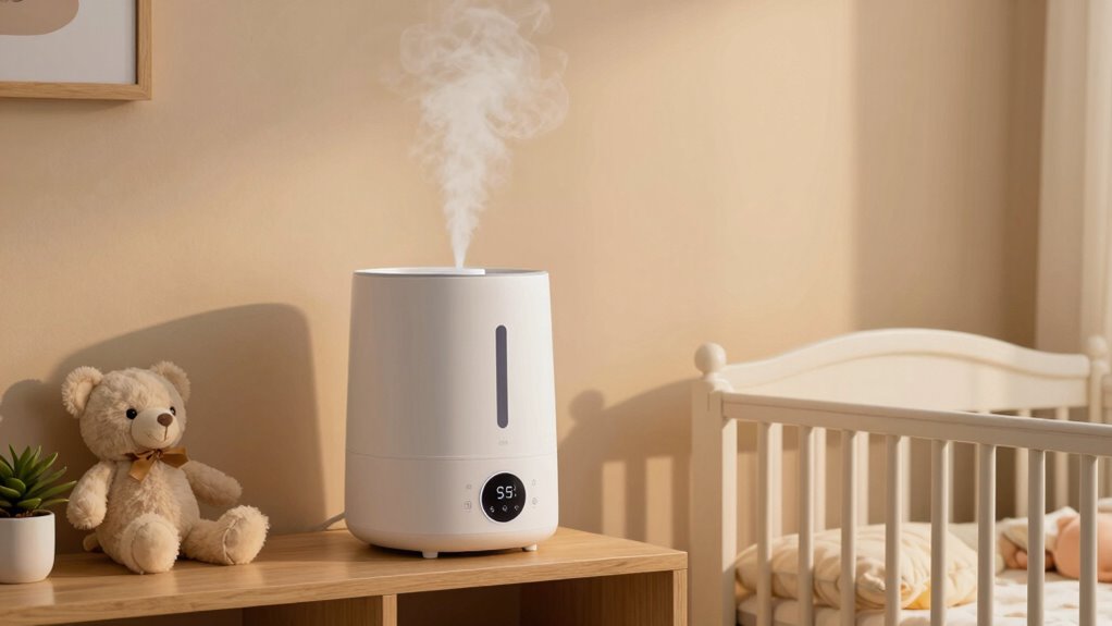 nursery humidifier safety features